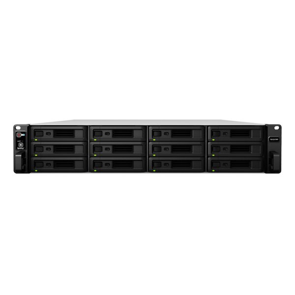 Synology RX1217RP disk array Rack (2U) Black, Grey