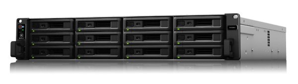 Synology SA3200D 168TB (Seagate Exos SAS) 12-bay Dual-Controller SAS NAS high-performance / high-availability active-passive storage solution; Intel Xeon D-1521 quad-core 2.4 GHz processor 8GB DDR4 ECC UDIMM supports 2 x RXD1219sas rail kit not included