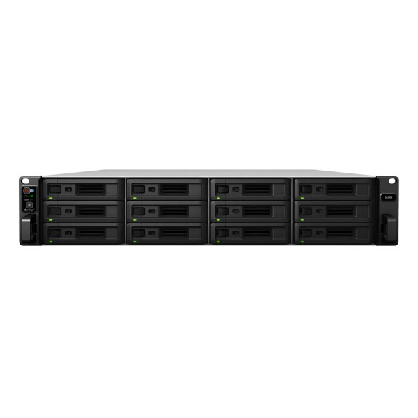 Synology SA SA3600 NAS Rack (2U) Intel® Xeon® D D-1567 16 GB DDR4 120 TB HDD DiskStation Manager Black