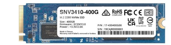 Synology SNV3410 400 GB M.2 PCI Express 3.0 NVMe