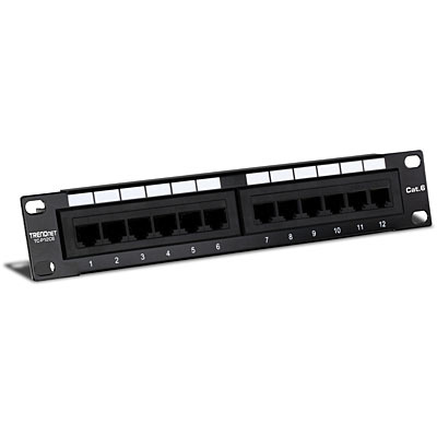 Trendnet TC-P12C6 patch panel