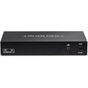 Trendnet TE-FP091 network switch Unmanaged Fast Ethernet (10/100) Power over Ethernet (PoE) Black