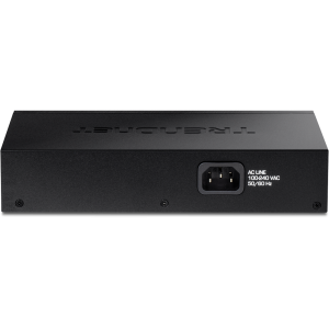 Trendnet TEG-S17D network switch Gigabit Ethernet (10/100/1000) Black