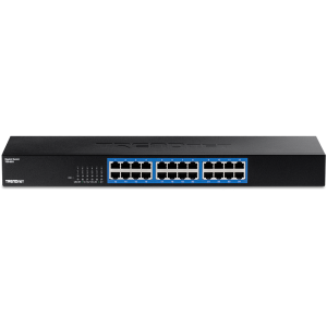 Trendnet TEG-S25 network switch Gigabit Ethernet (10/100/1000) Black