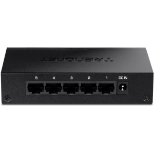 Trendnet TEG-S51 network switch Unmanaged Gigabit Ethernet (10/100/1000) Black