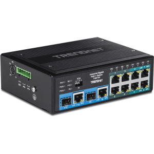 Trendnet TI-BG104 network switch Unmanaged Gigabit Ethernet (10/100/1000) Power over Ethernet (PoE) Black