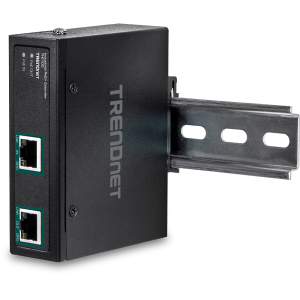 Trendnet TI-E100 network extender Network transmitter Black 10, 100, 1000 Mbit/s