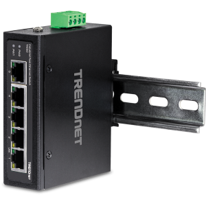 Trendnet TI-E50 network switch Unmanaged Fast Ethernet (10/100) Black