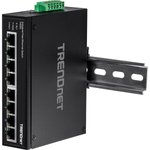 Trendnet TI-E80 network switch Unmanaged Fast Ethernet (10/100) Black