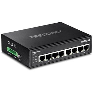 Trendnet TI-G80 network switch Unmanaged L2 Gigabit Ethernet (10/100/1000) Black