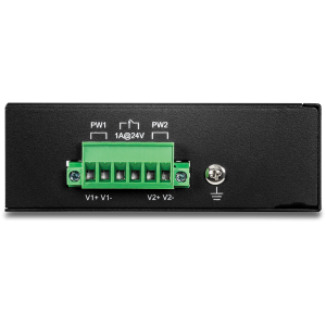 Trendnet TI-PE80 network switch Unmanaged Fast Ethernet (10/100) Power over Ethernet (PoE) Black