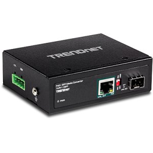 Trendnet TI-PF11SFP network media converter 2000 Mbit/s 0.56 nm Black