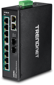 Trendnet TI-PG102 network switch Unmanaged Gigabit Ethernet (10/100/1000) Power over Ethernet (PoE) Black