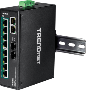 Trendnet TI-PG102 network switch Unmanaged Gigabit Ethernet (10/100/1000) Power over Ethernet (PoE) Black