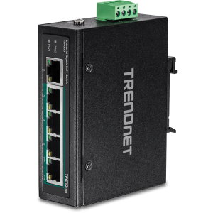 Trendnet TI-PG50 network switch Unmanaged Gigabit Ethernet (10/100/1000) Power over Ethernet (PoE) Black