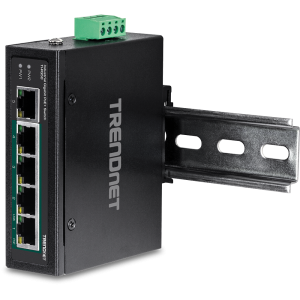 Trendnet TI-PG50 network switch Unmanaged Gigabit Ethernet (10/100/1000) Power over Ethernet (PoE) Black