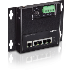 Trendnet TI-PG50F network switch Unmanaged Power over Ethernet (PoE) Black