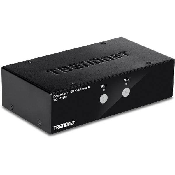 Trendnet TK-241DP KVM switch Black