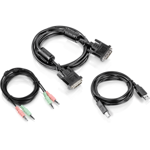 Trendnet TK-CD06 KVM cable Black 1.8 m