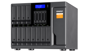 QNAP TL-D1600S storage drive enclosure HDD/SSD enclosure Black, Grey 2.5/3.5″