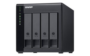 QNAP TL-D400S storage drive enclosure HDD/SSD enclosure Black, Grey 2.5/3.5"