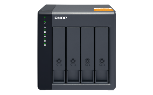 QNAP TL-D400S HDD/SSD enclosure Black, Grey 2.5/3.5"