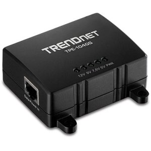 Trendnet TPE-104GS network splitter Power over Ethernet (PoE) Black