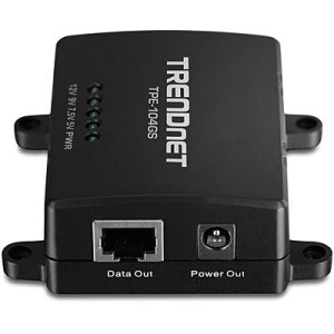 Trendnet TPE-104GS network splitter Black Power over Ethernet (PoE)