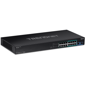 Trendnet TPE-BG182G network switch Unmanaged Gigabit Ethernet (10/100/1000) Power over Ethernet (PoE) 1U Black