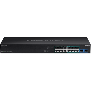 Trendnet TPE-BG182G network switch Unmanaged Gigabit Ethernet (10/100/1000) Power over Ethernet (PoE) 1U Black