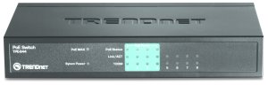 Trendnet TPE-S44 network switch Unmanaged Power over Ethernet (PoE) Blue