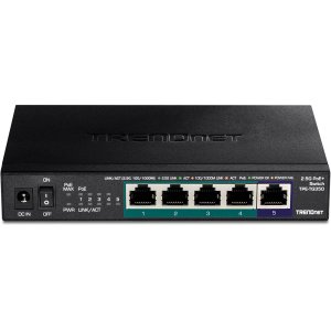 Trendnet TPE-TG350 network switch Unmanaged 2.5G Ethernet (100/1000/2500) Power over Ethernet (PoE) Black