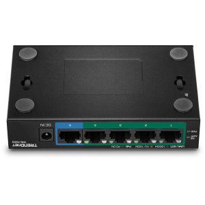 Trendnet TPE-TG52 network switch Unmanaged Gigabit Ethernet (10/100/1000) Power over Ethernet (PoE) Black