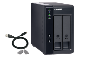 QNAP TR-002/12TB-REDPRO storage drive enclosure HDD/SSD enclosure Black 2.5/3.5"