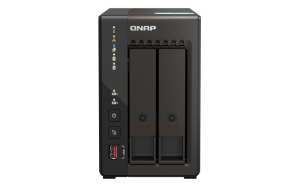 QNAP TS-253E NAS Tower Intel® Celeron® J6412 8 GB 12 TB QNAP QTS Black