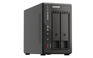 QNAP TS-253E NAS Tower Intel® Celeron® J6412 8 GB 12 TB QNAP QTS Black