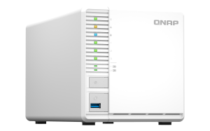 QNAP TS-364 NAS Tower Intel® Celeron® 4 GB DDR4 QNAP QTS White