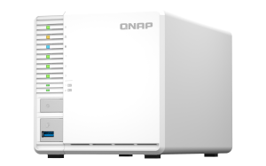 QNAP TS-364 NAS Tower Intel® Celeron® 4 GB DDR4 QNAP QTS White