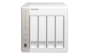 QNAP TS-451-4G NAS/storage server Tower Ethernet LAN Grey, Silver