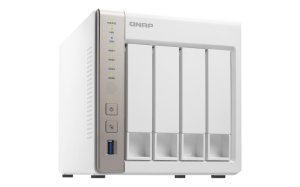 QNAP TS-451-4G NAS/storage server Tower Ethernet LAN Grey, Silver