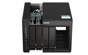 QNAP TS-453E NAS Tower Intel® Celeron® J6412 8 GB 16 TB QNAP Turbo System Black