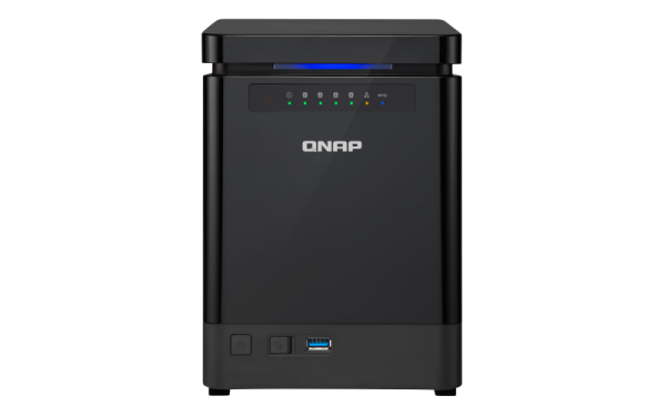 QNAP TS-453mini NAS Desktop Intel® Celeron® 8 GB DDR3L 24 TB HDD QNAP Turbo System Black