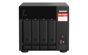 QNAP TS-473A NAS Tower Ethernet LAN Black V1500B