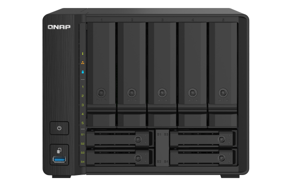 QNAP TS-932PX NAS Tower Annapurna Labs Alpine AL-324 4 GB DDR4 5 TB HDD QNAP Turbo System Black