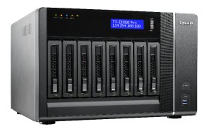 QNAP TS-EC880 Pro NAS Tower Ethernet LAN Black E3-1245V3