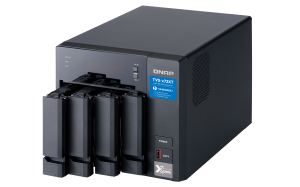 QNAP TVS-472XT-I3-4G/16TB-EXOS NAS/storage server Tower Ethernet LAN Black i3-8100T