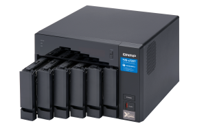 QNAP TVS-672XT NAS Tower Intel® Core™ i3 i3-8100T 8 GB DDR4 36 TB HDD QNAP Turbo System Black