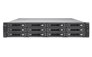 QNAP TVS-EC1280U-SAS-RP R2 NAS Rack (2U) Ethernet LAN Black E3-1246V3