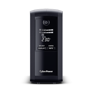 CyberPower VP1000EILCD uninterruptible power supply (UPS) Line-Interactive 1 kVA 550 W 6 AC outlet(s)