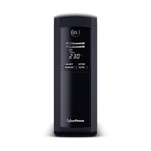 CyberPower VP1200EILCD uninterruptible power supply (UPS) Line-Interactive 1.2 kVA 720 W 8 AC outlet(s)